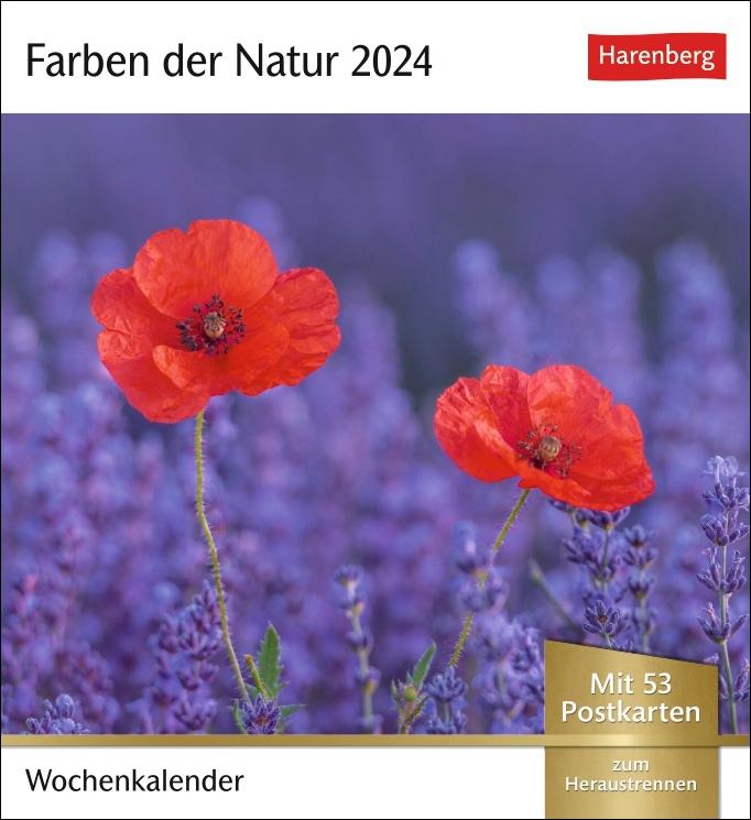 Farben der Natur Postkartenkalender 2024