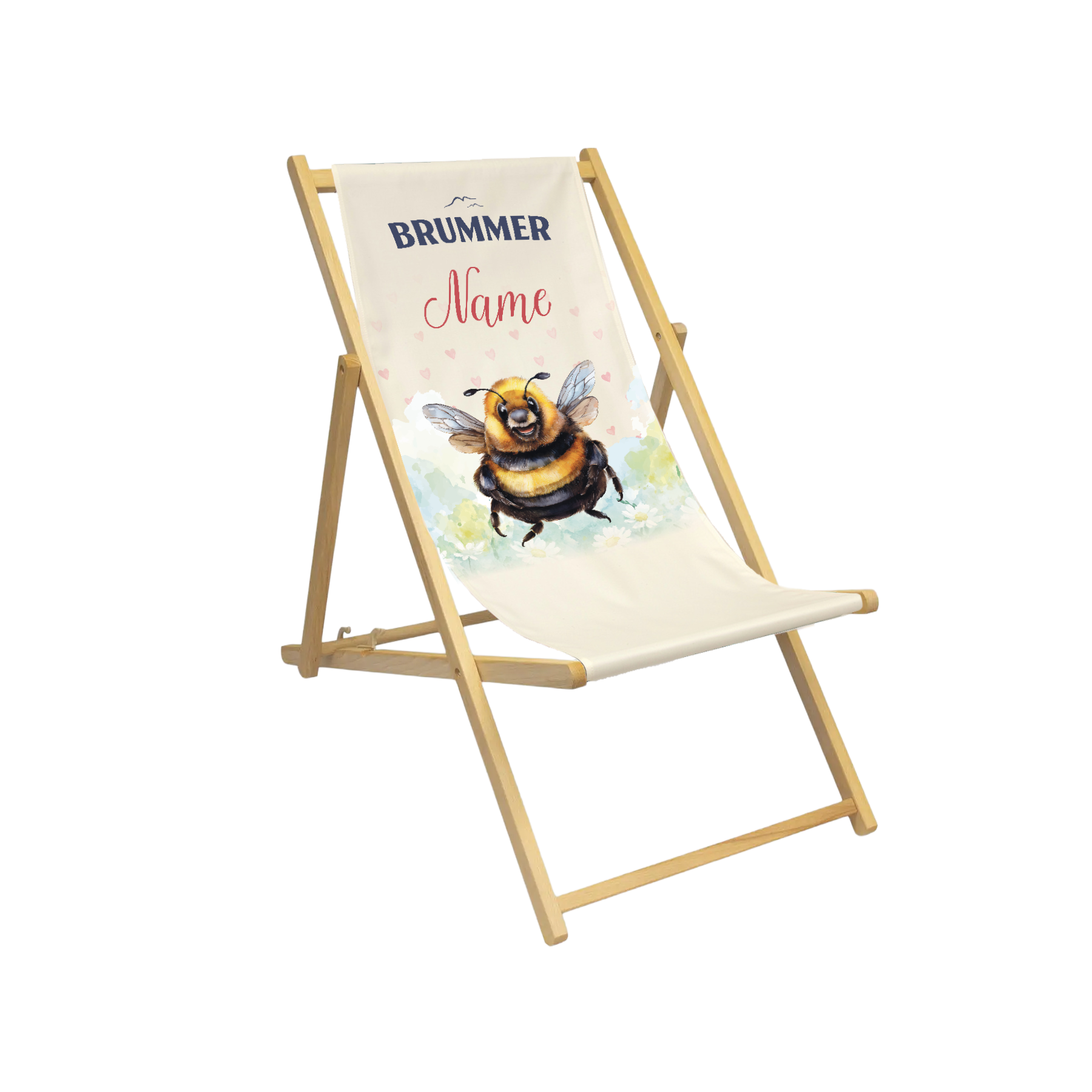 Kinderliegestuhl | personalisierbar – Brummer