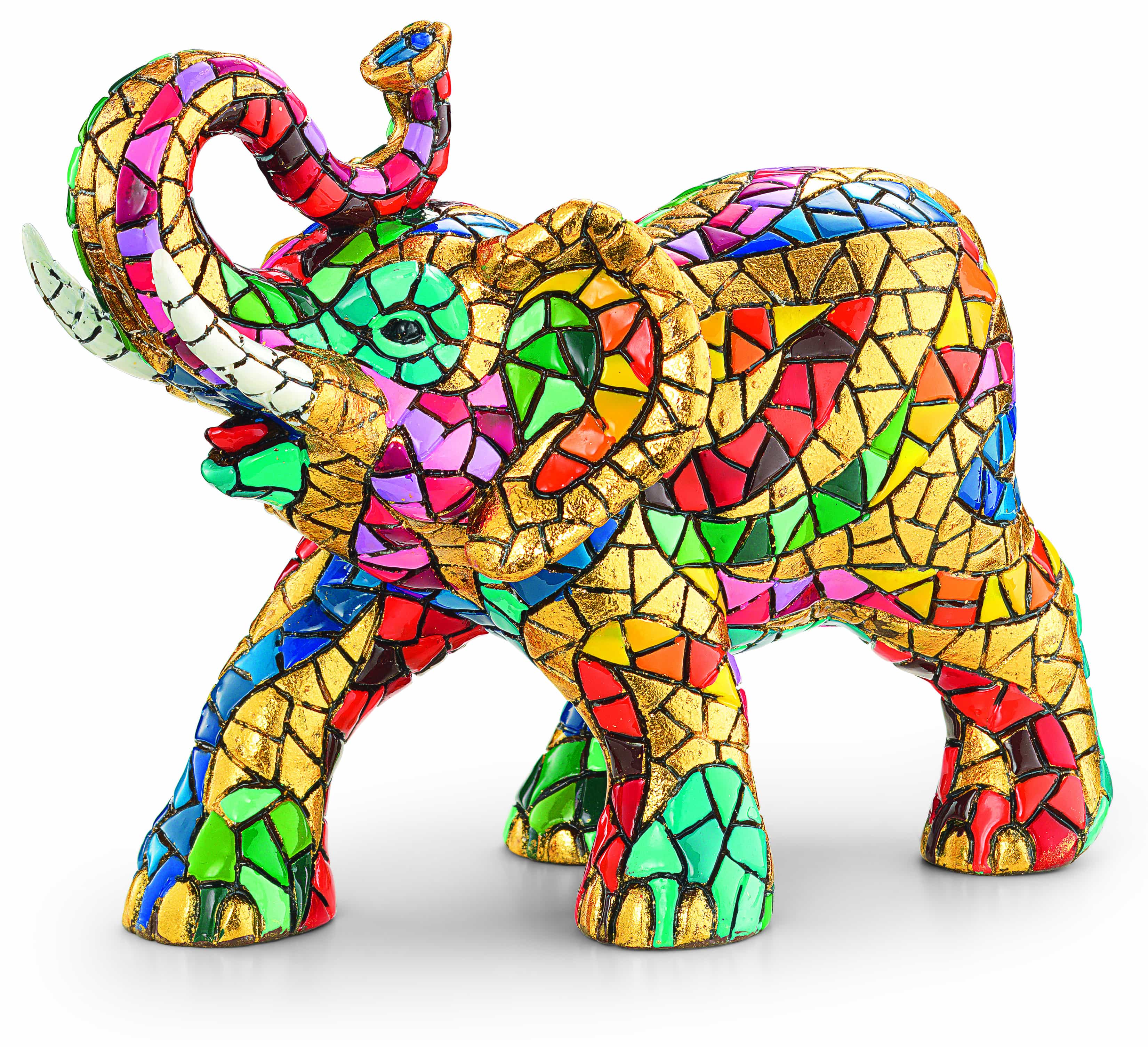 Mosaikfigur Elefant