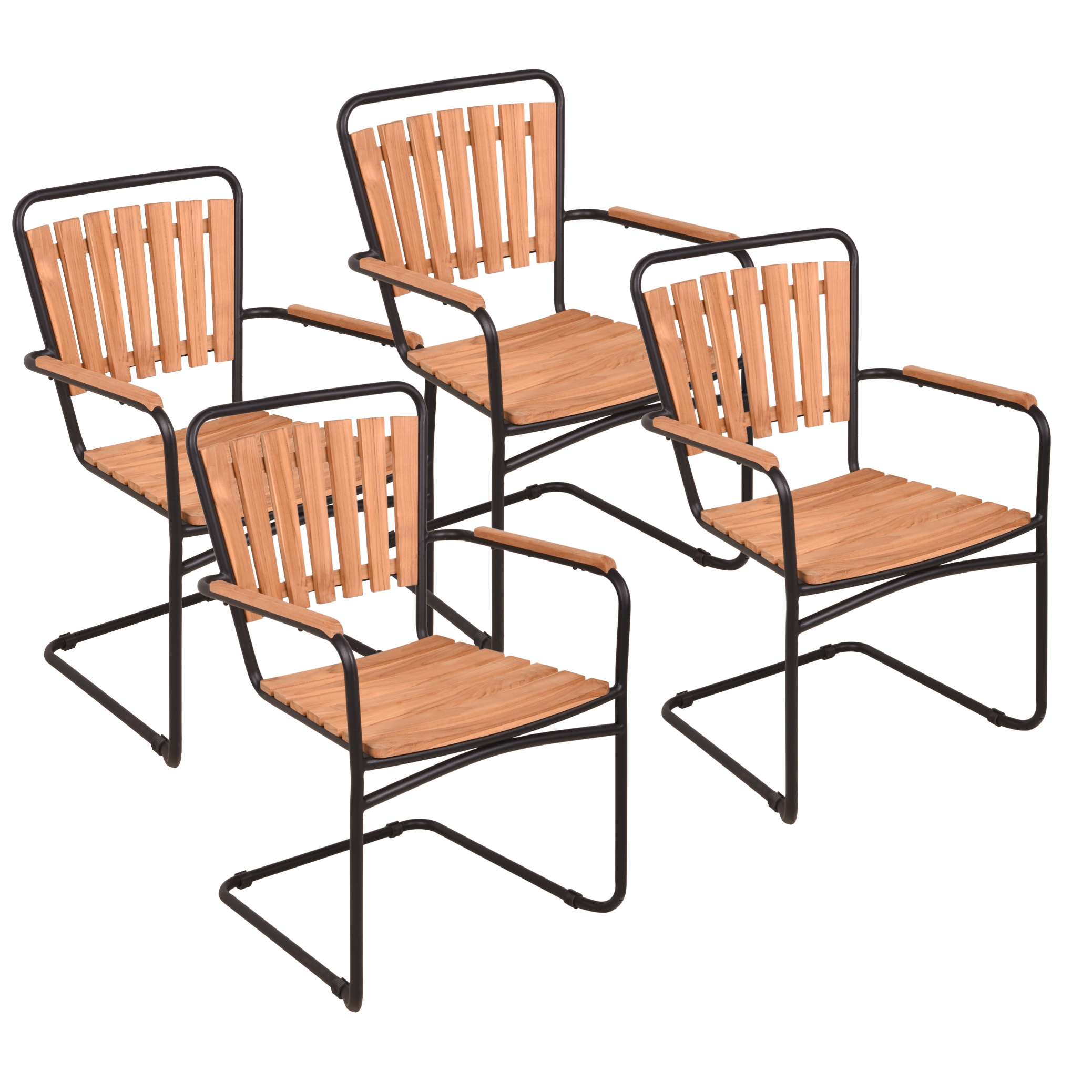 Freischwinger 4er Set – Covina