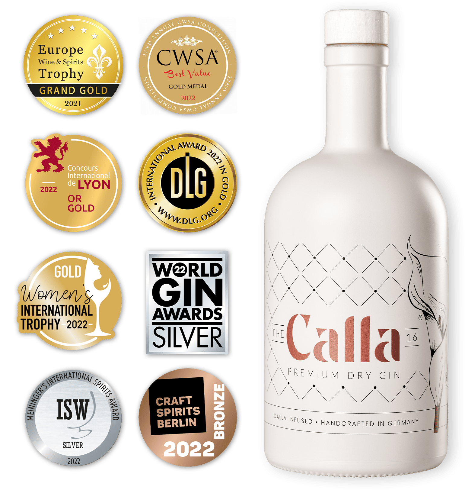 The Calla 16 Premium Dry Gin