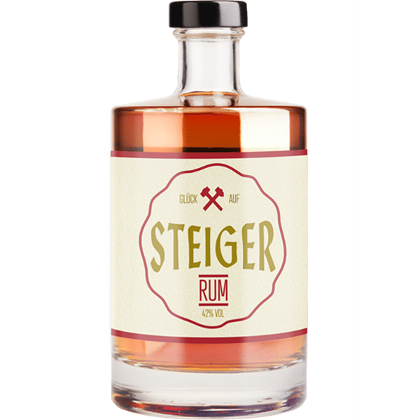 Steiger Rum inkl. Gläser und Untersetzer