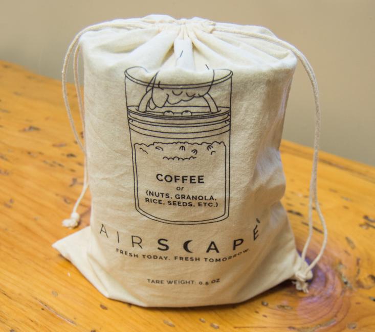 Kaffeedose Airscape® - Edelstahl mittel