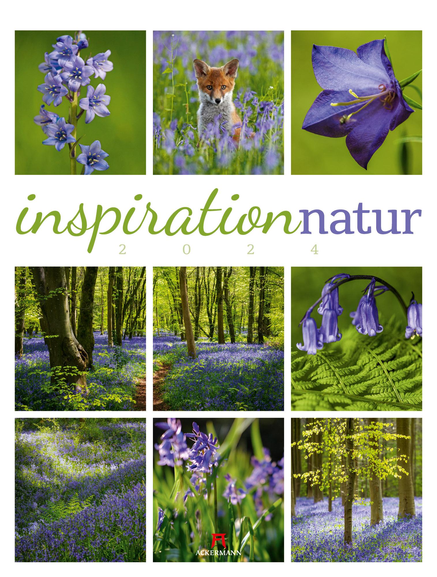 Inspiration Natur Kalender 2024 Maße (B/H): 50 x 66 cm, Wandkalender, Dt/engl/frz