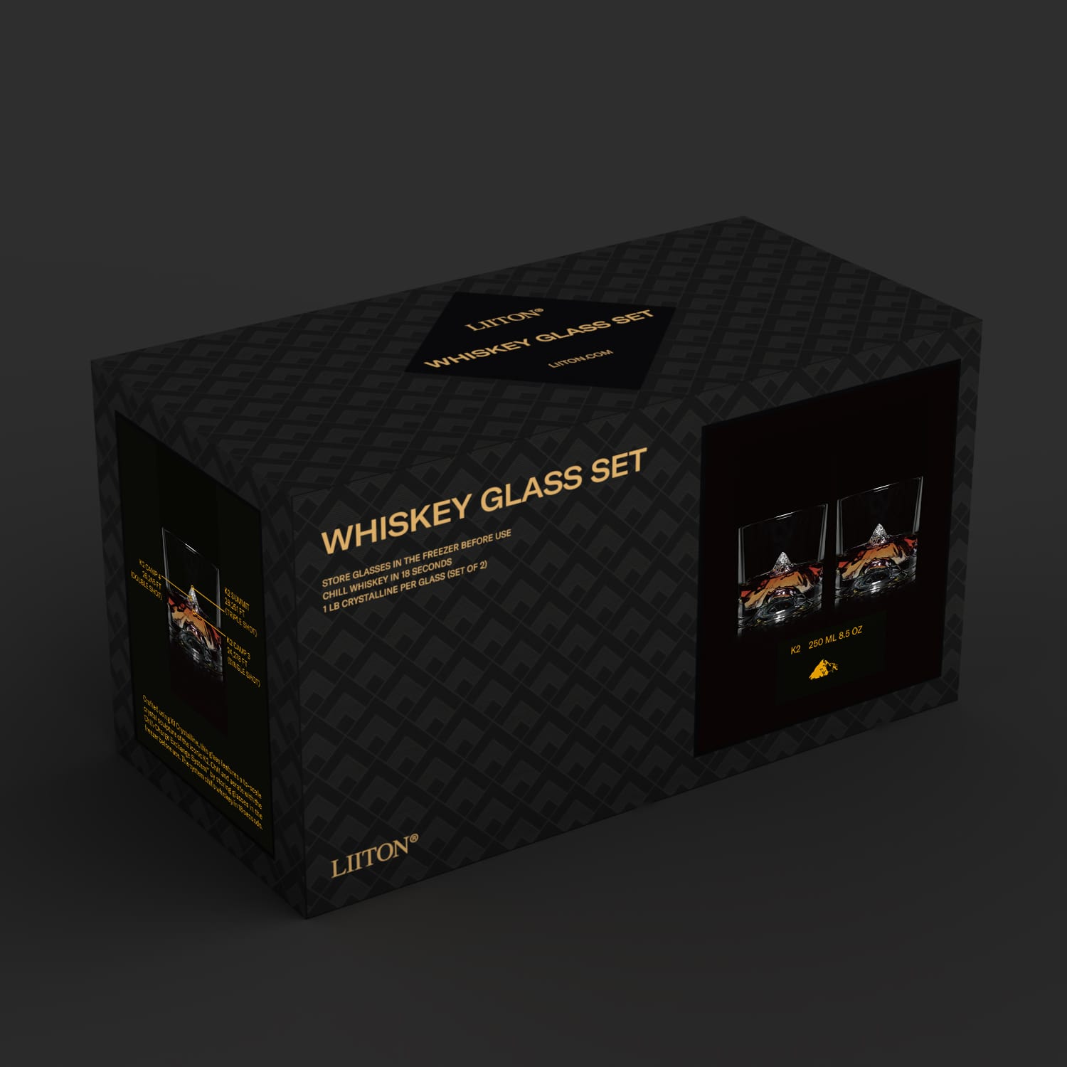 Whiskygläser Liiton "K2" - 2er-Set