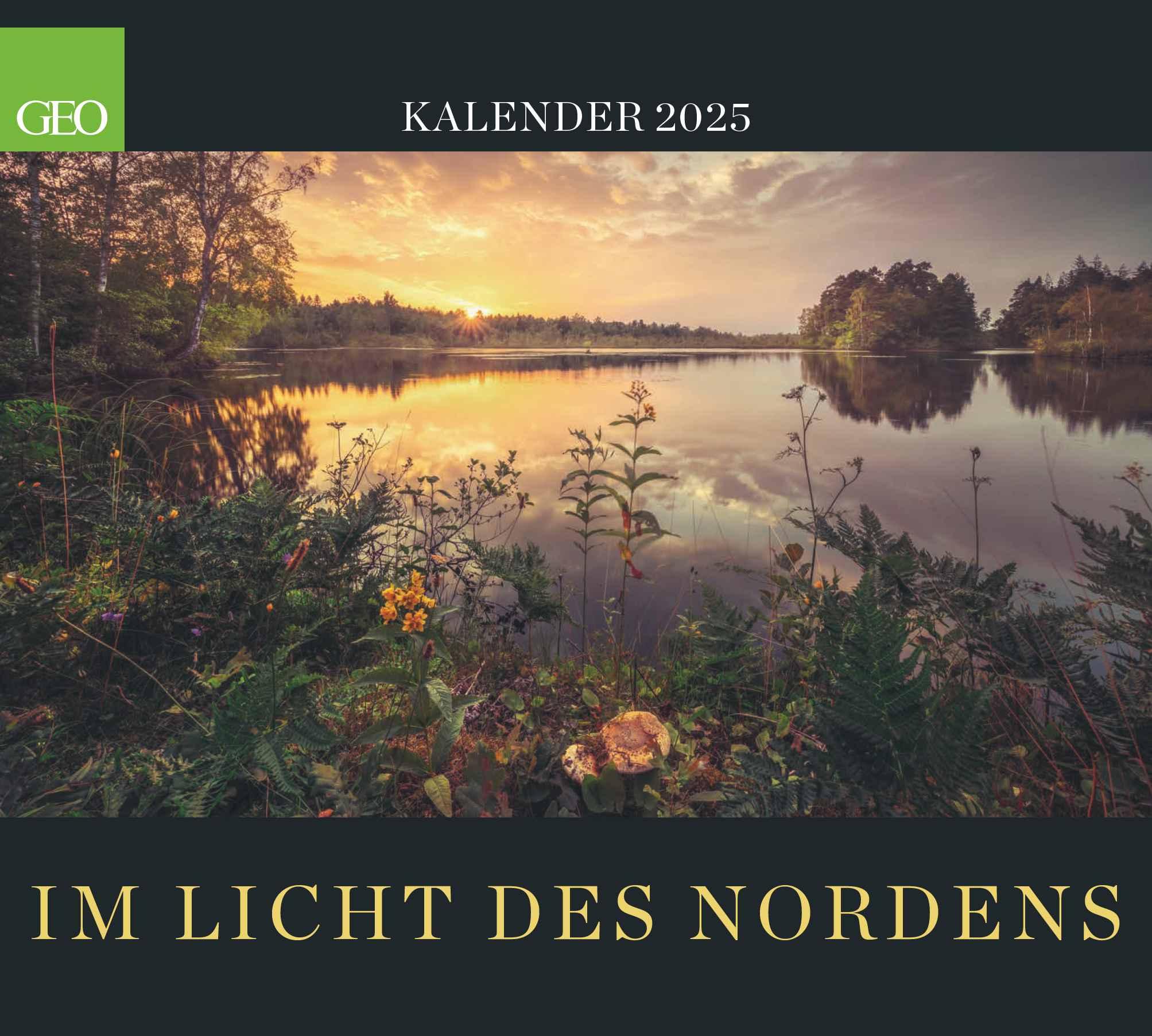 GEO Wandkalender - Im Licht des Nordens 2025