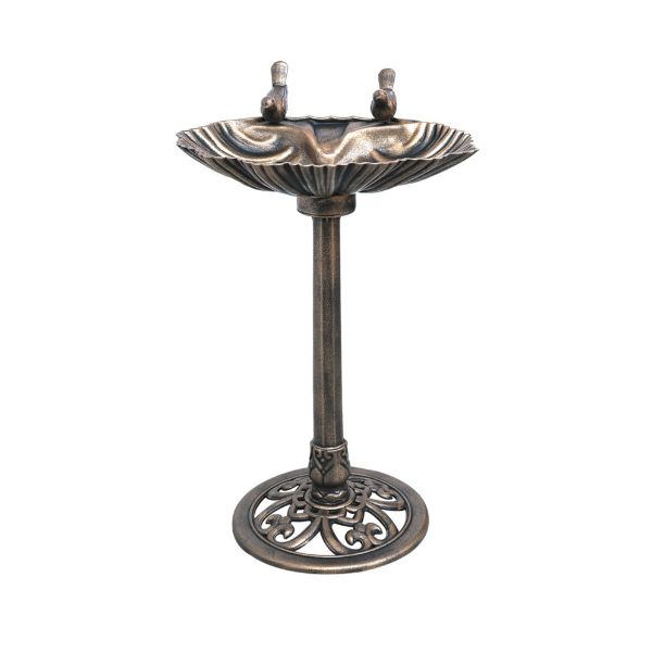 Vogeltränke aus Polypropylen muschelförmig