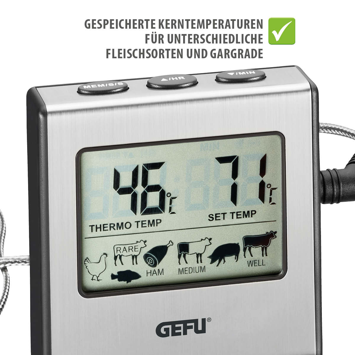 Digitales Bratenthermometer TEMPERE