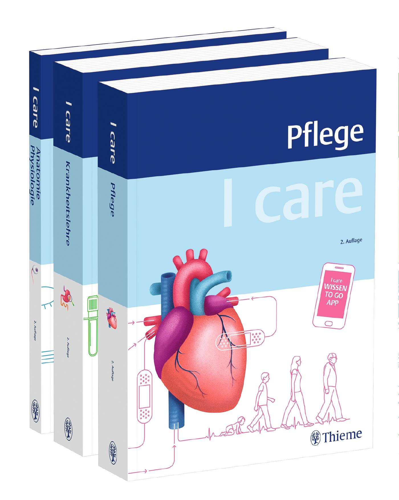 I care LernPaket Pflege; Anatomie Physiologie; Krankheitslehre