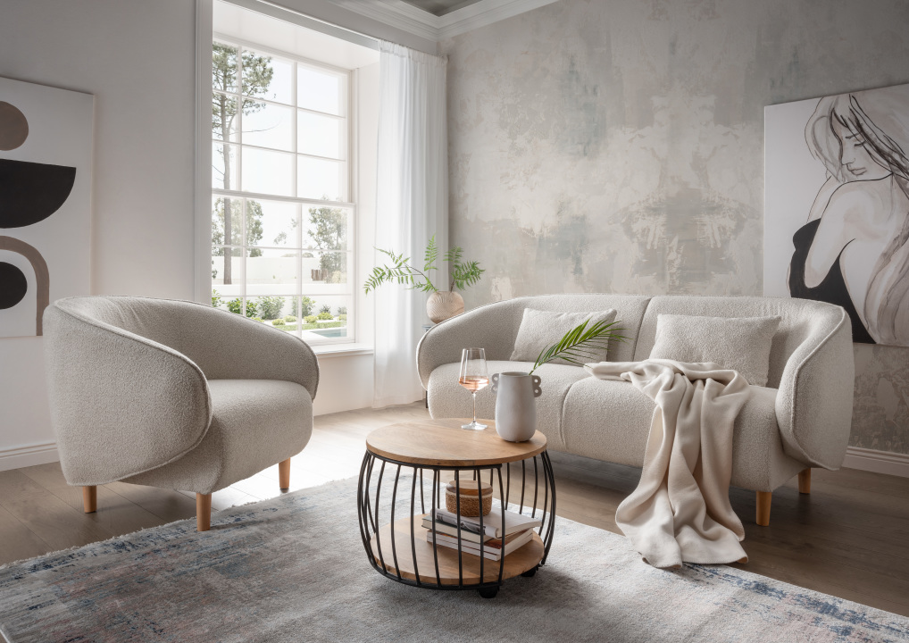 Lounge Sofa Alezio Dreisitzer