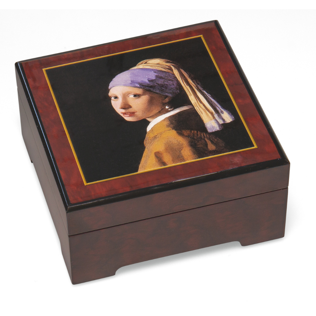 Musik-Schmuckbox | Das Mädchen mit dem Perlenohrring – Jan Vermeer van Delft