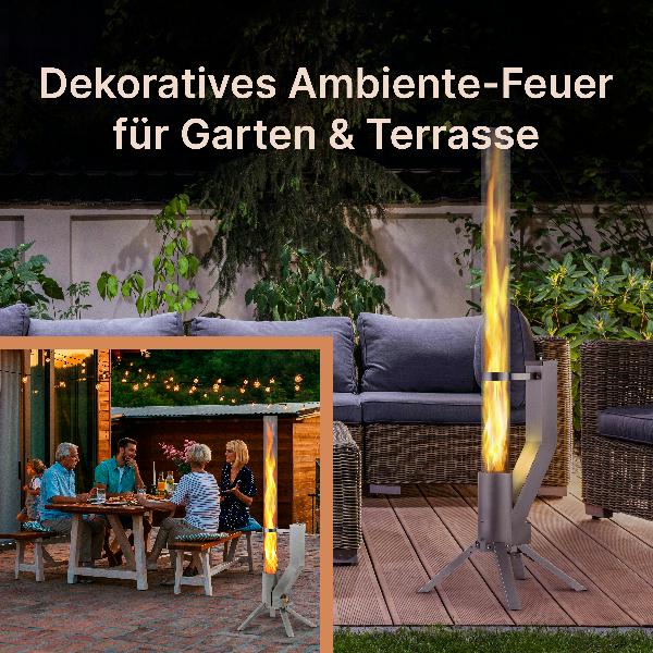 Gardenflare Feuerrohr