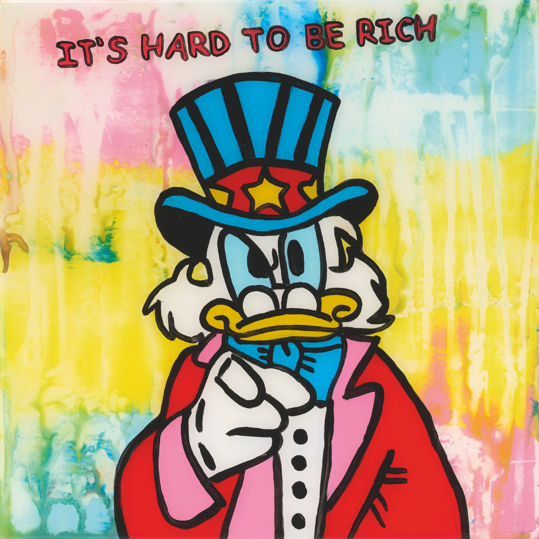 Aluminium-Edition | It’s Hard To Be Rich (2025)  – Michael Pfannschmidt