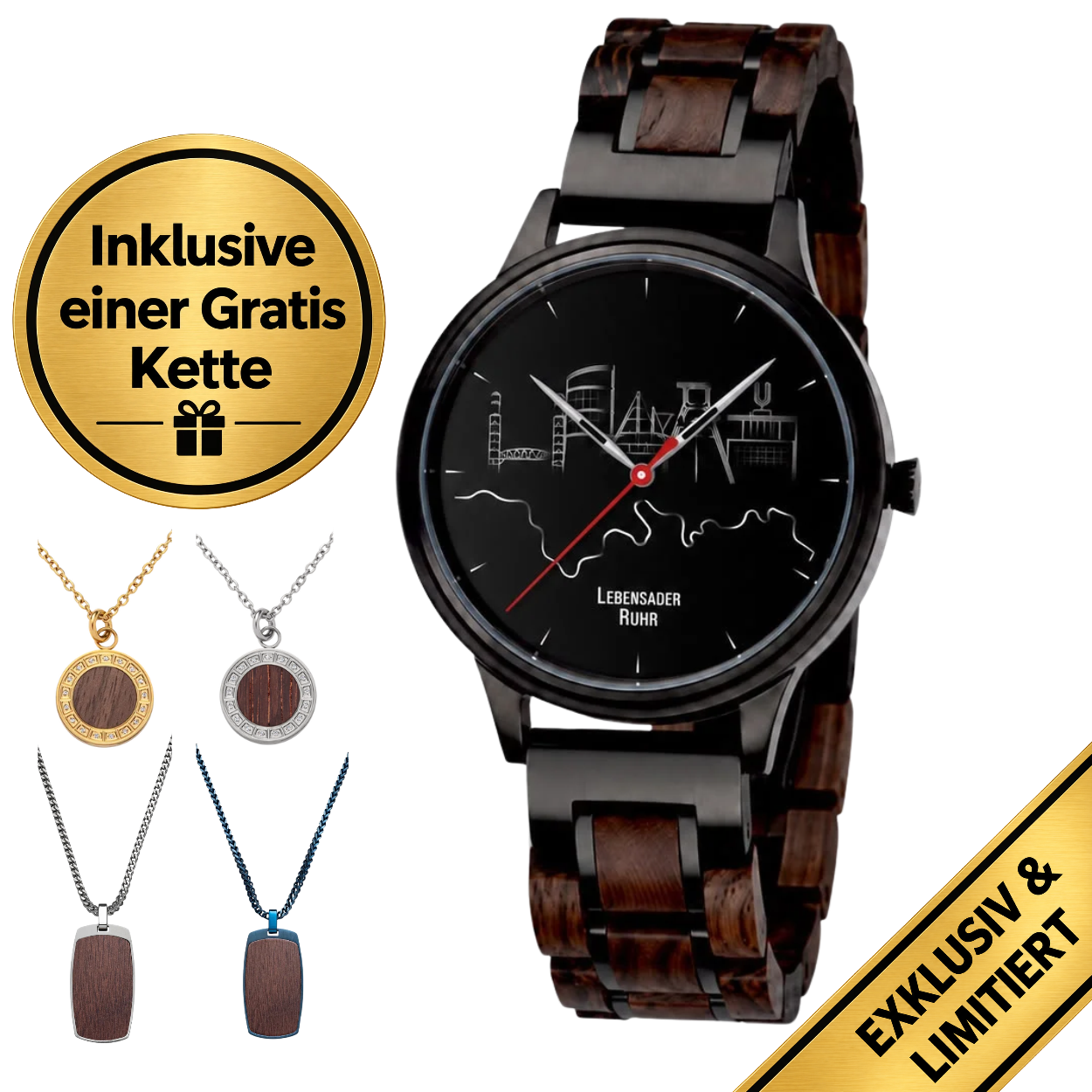 Armbanduhr Lebensader Ruhr