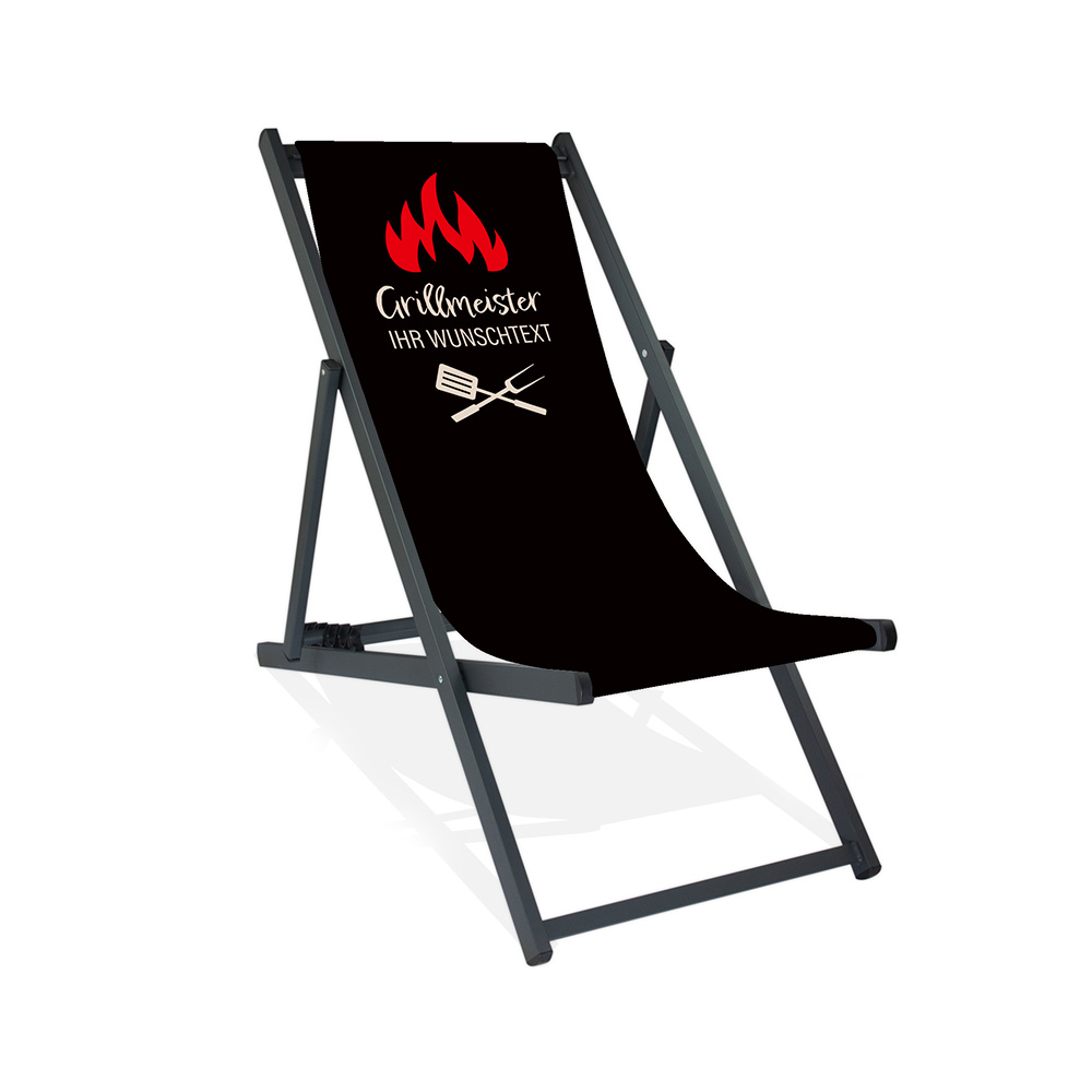 Liegestuhl | personalisierbar - GRILLMEISTER