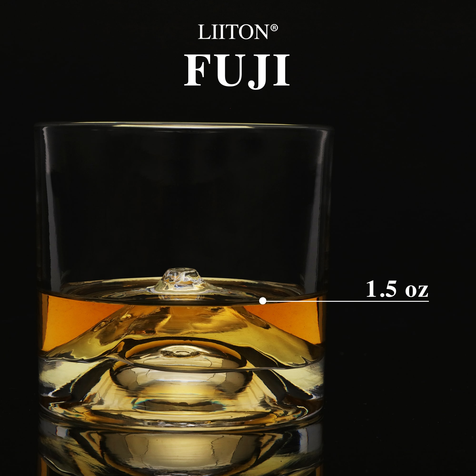 Whiskygläser Liiton "Fuji" - 2er-Set